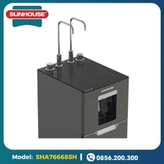Máy Lọc Nước 4 Chế Độ Nóng - Lạnh - RO - Hydrogen Ion Kiềm UltraX Sunhouse 11 Lõi SHA76668SH