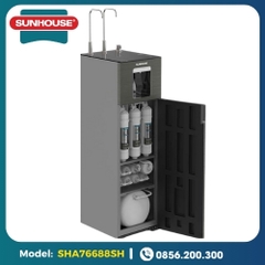 Máy Lọc Nước 4 Chế Độ Nóng - Lạnh - RO - Hydrogen Ion Kiềm UltraX Sunhouse 11 Lõi SHA76688SH