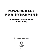 PowerShell for Sysadmins