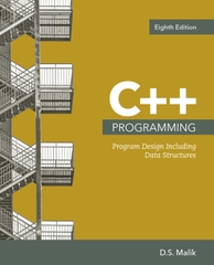 C++ Programming Program Design Including Data Structures 8th Edition