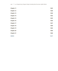 C++ Programming Program Design Including Data Structures 8th Edition