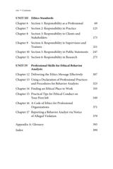 Ethics for Behavior Analysts 4th Edition