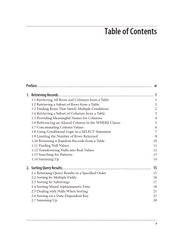 SQL Cookbook 2nd Edition