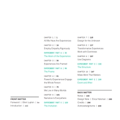 Experience Design A Participatory Manifesto