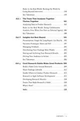 Product Research Rules