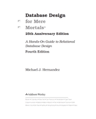 Database Design for Mere Mortals 4th Edition