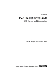 CSS The Definitive Guide 5th Edition