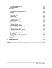 CSS The Definitive Guide 5th Edition