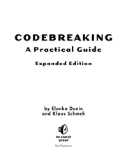 Codebreaking A Practical Guide
