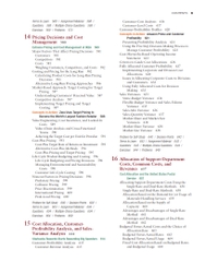 Horngren's Cost Accounting A Managerial Emphasis 17th Edition