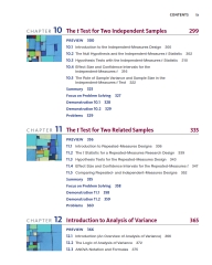 Statistics for the Behavioral Sciences 10th Edition