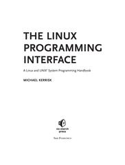 The Linux Programming Interface