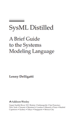 SysML Distilled A Brief Guide to the Systems Modeling Language
