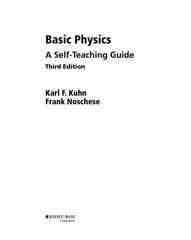 Basic Physics A Self-Teaching Guide 3rd Edition