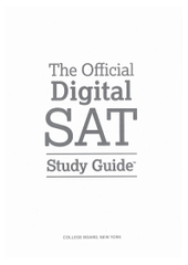 The Official Digital SAT Study Guide 2023 Edition