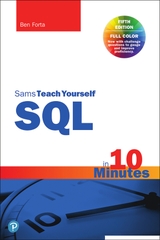 SQL in 10 Minutes a Day 5th Edition