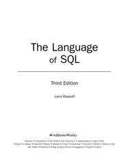 Language of SQL 3rd Edition