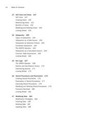 Language of SQL 3rd Edition