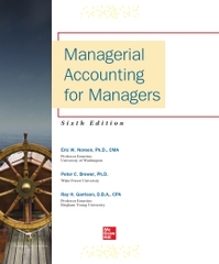 Managerial Accounting for Managers 6th Edition