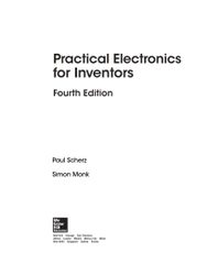 Practical Electronics for Inventors 4th Edition
