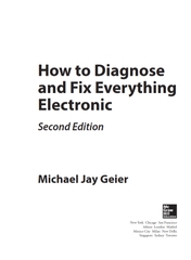How to Diagnose and Fix Everything Electronic 2nd Edition