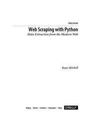Web Scraping with Python 3rd Edition
