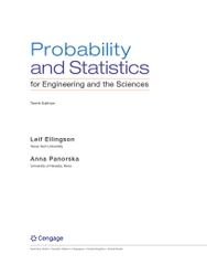 Probability and Statistics for Engineering and the Sciences 10th Edition