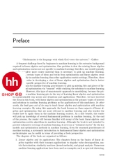 Linear Algebra and Optimization for Machine Learning