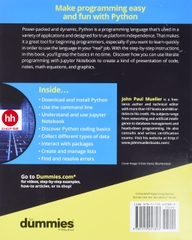 Beginning Programming with Python For Dummies 2nd Edition