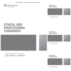 2024 CFA Program Curriculum Level III Box Set