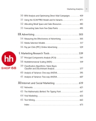 Marketing Analytics: Data-Driven Techniques with Microsoft Excel