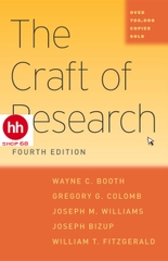 The Craft of Research (Chicago Guides to Writing, Editing, and Publishing) 4th Edition