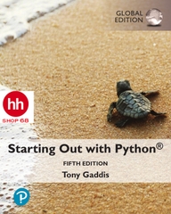 Starting out with Python 5th Global Edition