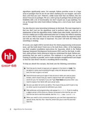 Algorithms For Dummies- HHShop68