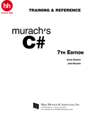 Murach's C# 7th Edition
