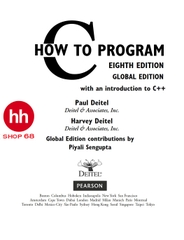 C How to Program 8th