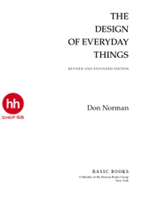 The Design of Everyday Things: Revised and Expanded Edition