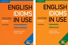 Combo English Idioms in Use Intermediate và English Idioms in Use Advanced