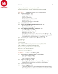 Business Analytics 4th Edition