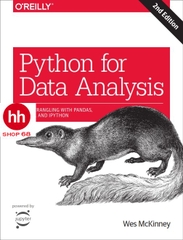 Python for Data Analysis: Data Wrangling with Pandas, NumPy, and IPython 2nd Edition 2018