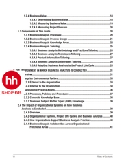 The PMI Guide to Business Analysis