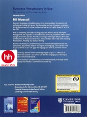 Business Vocabulary in Use: Elementary to Pre-Intermediate 2nd 2010