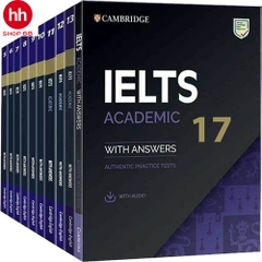 IELTS Cambridge combo 4 cuốn (4 tới 17) - Academic
