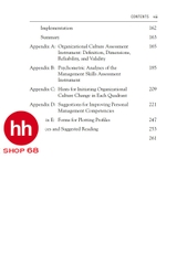 Diagnosing and Changing Organizational Culture - HHSHOP68