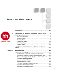The Business Analyst's Handbook