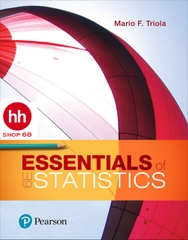 Essentials of Statistics 6th Edition 2018 by Mario F. Triola
