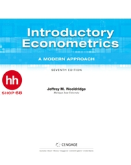 Introductory Econometrics: A Modern Approach 7th Edition