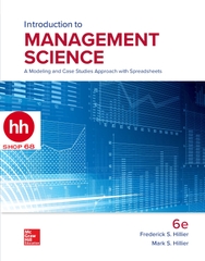 Introduction to Management Science 6th Edition