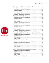 The Business Analyst's Handbook