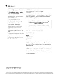 Supply Chain Management A Logistics Perspective 11th